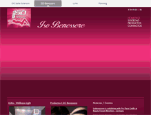 Tablet Screenshot of es.isobenessere.com